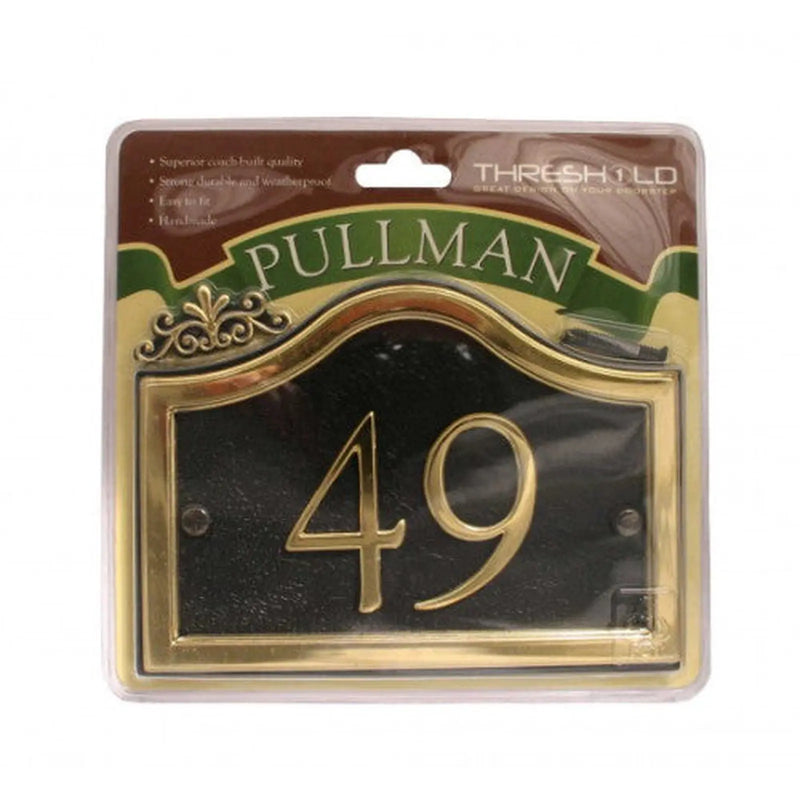 27 x 13cm Black/Gold Pullman 49 - Pack of 2