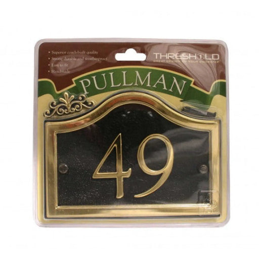 27 x 13cm Black/Gold Pullman 49 - Pack of 2