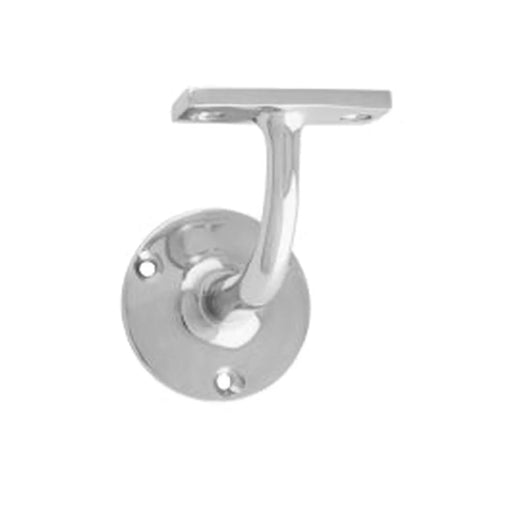 Handrail Bracket - 79Mm Projection - Face Fix - Polished Chrome