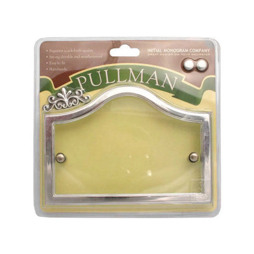 20 x 13cm Green/Silver Pullman Blank - Pack of 5