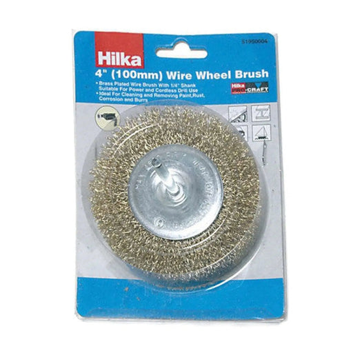 Centurion Rotary Wire Wheel brush 100mm (4") - Pack of 5