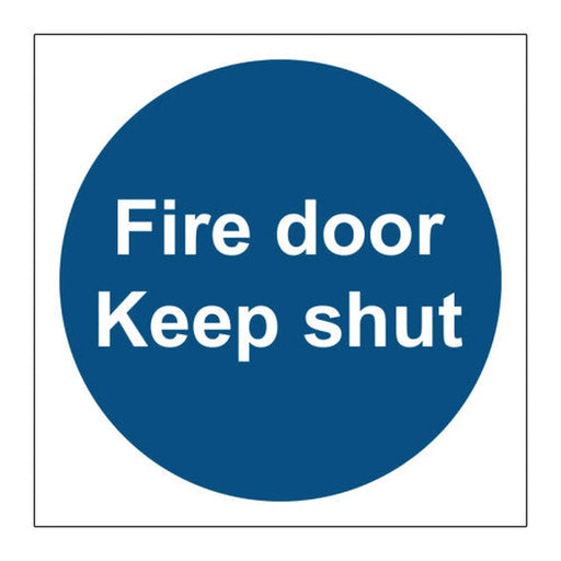 Fire door keep shut - SAV (100 x 100mm) - Min Order 4
