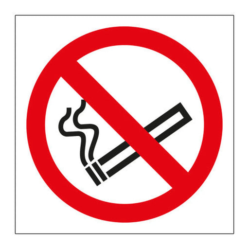No smoking symbol - SAV (100 x 100mm) - Min Order 4