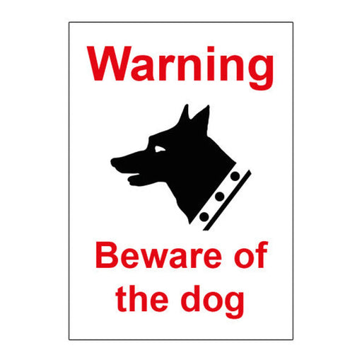 Beware of the dog - SAV (148 x 210mm) - Min Order 2