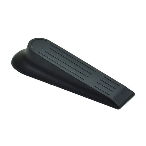 120mm Black Plastic Door Wedge - Pack of 20