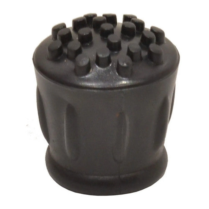 19mm Black Rubber Walking Stick Ferrule - Pack of 50