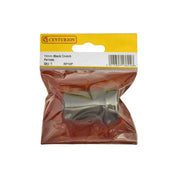 19mm Black Rubber Crutch Ferrule - Pack of 5