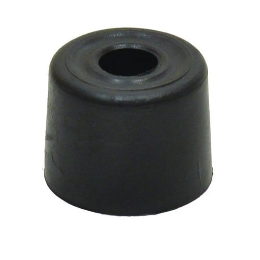28mm Black Plastic Door Stop - Pack of 50