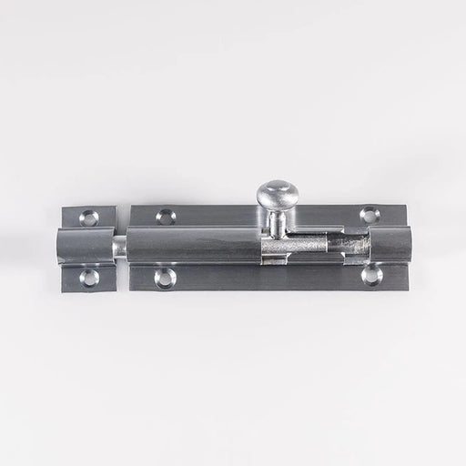 102 X 32Mm Barrel Bolt C/W Keep Flat & Angled Mortice Keeps - Satin Chrome 32MM