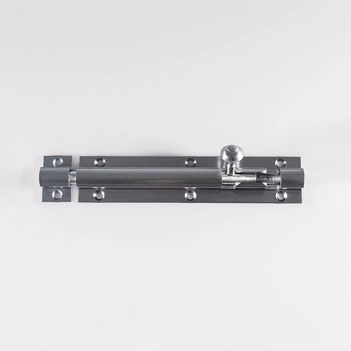 152 X 32Mm Barrel Bolt C/W Keep Flat & Angled Mortice Keeps - Satin Chrome 32MM