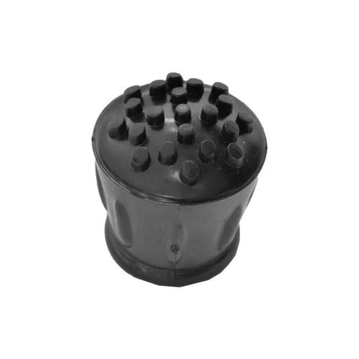16mm Black Rubber Walking Stick Ferrule - Pack of 50