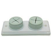 125mm Double Cloth Holder - Pack of 10