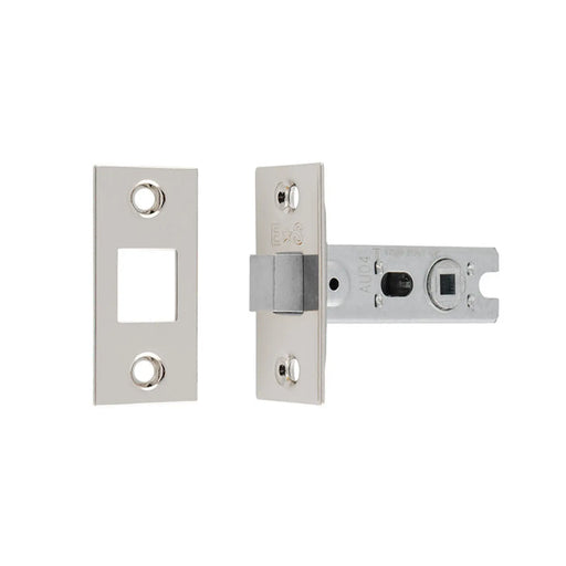 64Mm Bolt-Through Tubular Deadbolt - 5Mm Follower - Square - Polished Nickel