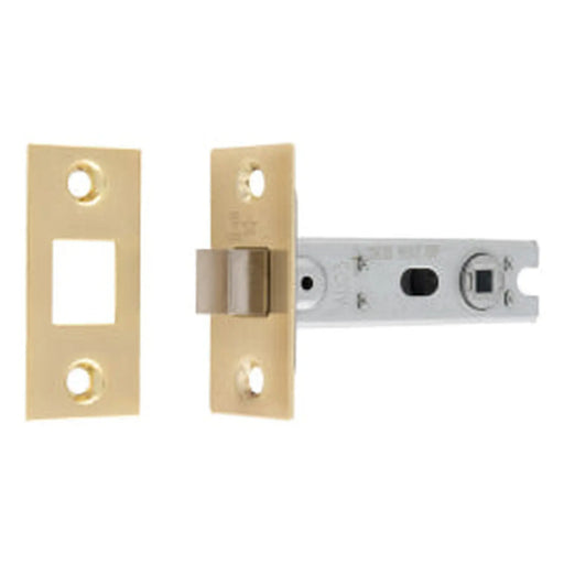 76Mm Bolt-Through Tubular Deadbolt - 5Mm Follower - Square - Satin Brass