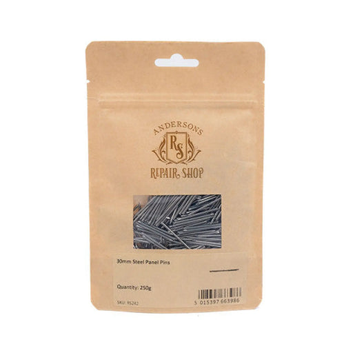 Repair Shop Panel Pins - Steel - 30mm - 250g - Pack of 5