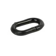 Temporary Barrier Black Connecting Chain Links - Pack of 10