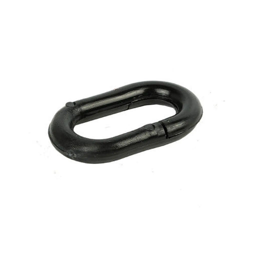 Temporary Barrier Black Connecting Chain Links - Pack of 10