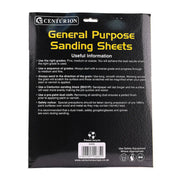 Abrasives Sandpaper Sheets, Coarse M2 / 60 grit - Pack of 5