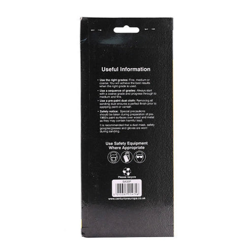 Abrasives Orbital Sanding Sheets, Assorted 93mm x 230mm (Pack of 10) - Pack of 5