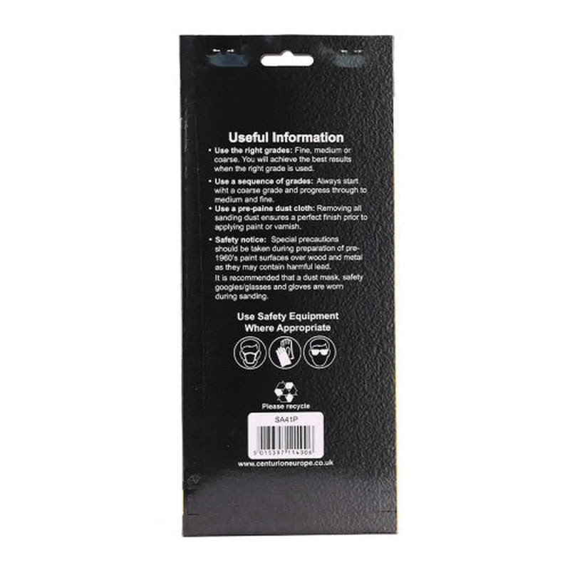 Abrasives Orbital Sanding Sheets, Assorted 115mm x 280mm (Pack of - Pack of 5