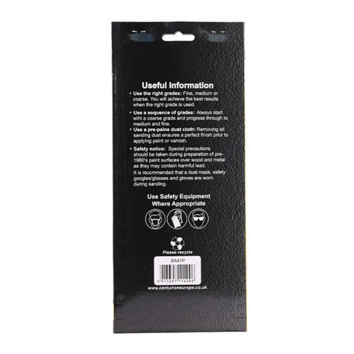 Abrasives Orbital Sanding Sheets, Assorted 115mm x 280mm (Pack of - Pack of 5