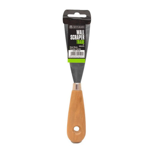 Trade Wallpaper Scraper with Wooden Handle, 50mm / 2" - Pack of 10