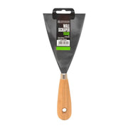 Trade Wallpaper Scraper with Wooden Handle, 100mm / 4" - Pack of 10