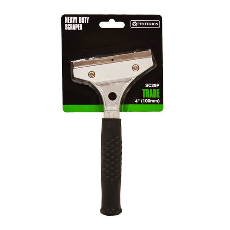 Trade Heavy Duty Short Handle Scraper, 100mm / 4" - Pack of 5
