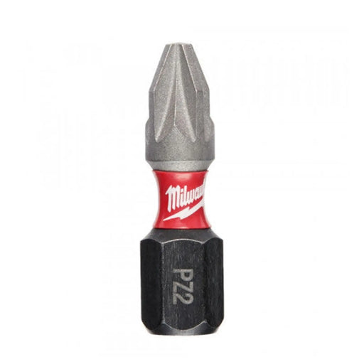 Milwaukee SHOCKWAVE™ PZ2 Bit 25mm - 25pc - Pack of 5