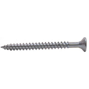 2 1/2" x 12 ZP Cross Recessed Hardened Twin Thread Woodscrews with Countersunk Head  (100)