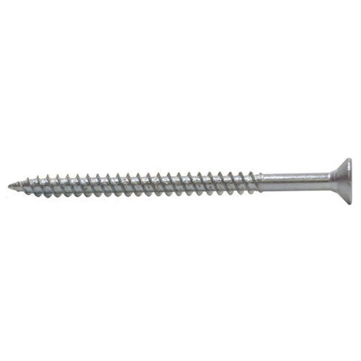 2" x 6 ZP Cross Recessed Hardened Twin Thread Woodscrews with Countersunk Head  (200)