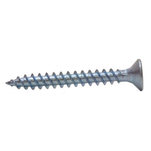 1 1/4" x 7 ZP Cross Recessed Hardened Twin Thread Woodscrews with Countersunk Head  (200)