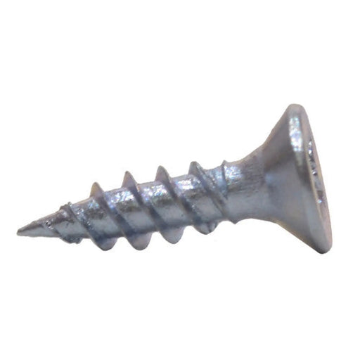 5/8" x 8 ZP Cross Recessed Hardened Twin Thread Woodscrews with Countersunk Head  (200)