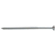 4" x 10 ZP Cross Recessed Hardened Twin Thread Woodscrews with Countersunk Head  (100)