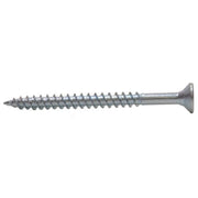 1 3/4" x 8 ZP Cross Recessed Hardened Twin Thread Woodscrews with Countersunk Head  (200)