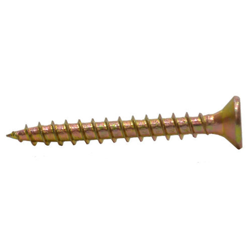 3.5mm x 30mm ZYP Multi Purpose Single Thread Countersunk Pozi Screws  (200)