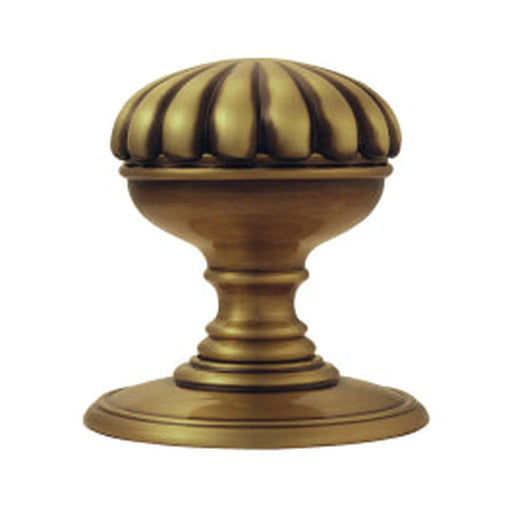 Flower Knob (Concealed Fix) C/W Locating Washer - Florentine Bronze 70MM