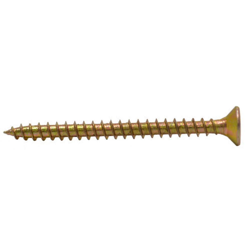 6mm x 70mm ZYP Multi Purpose Single Thread Countersunk PoziScrews   (100)