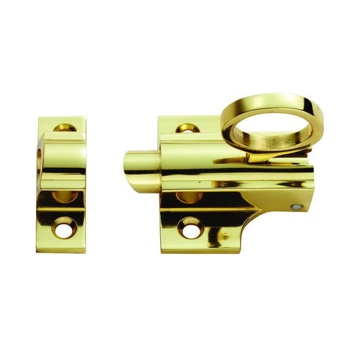 Fan Light Catch - Polished Brass