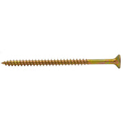 6mm x 100mm ZYP Multi Purpose Single Thread Countersunk Pozi Screws  (100)