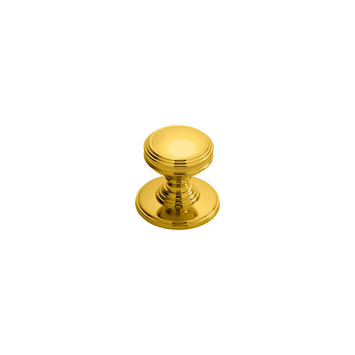 Plain Knob 25Mm - Polished Brass 32 ( 26 )