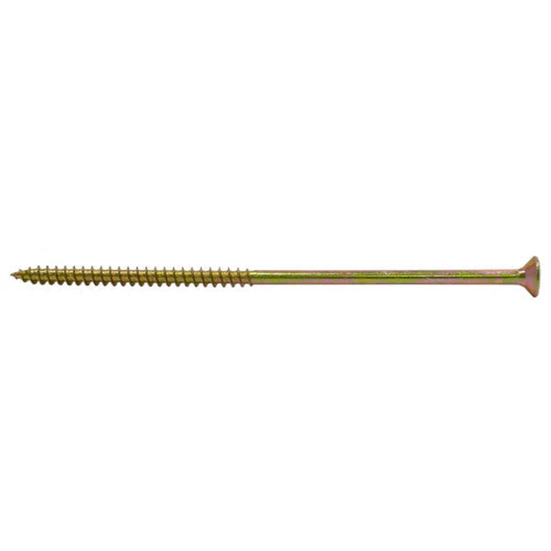 6mm x 150mm ZYP Multi Purpose Single Thread Countersunk Pozi Screws  (100)