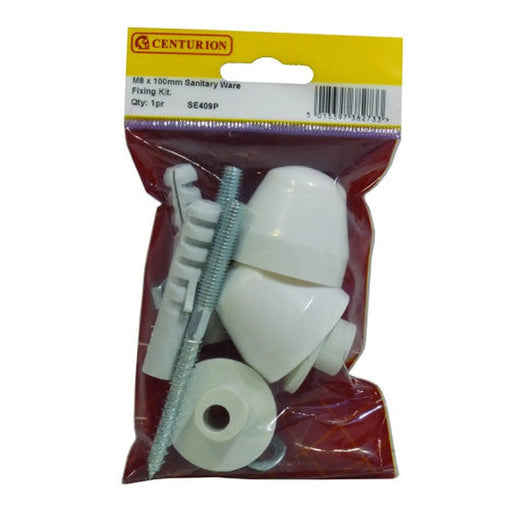 M8 x 100mm Sanitary Ware Fixing Kit - Pack of 5