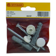 M6 x 80mm WC Fixing Kit - Pack of 5