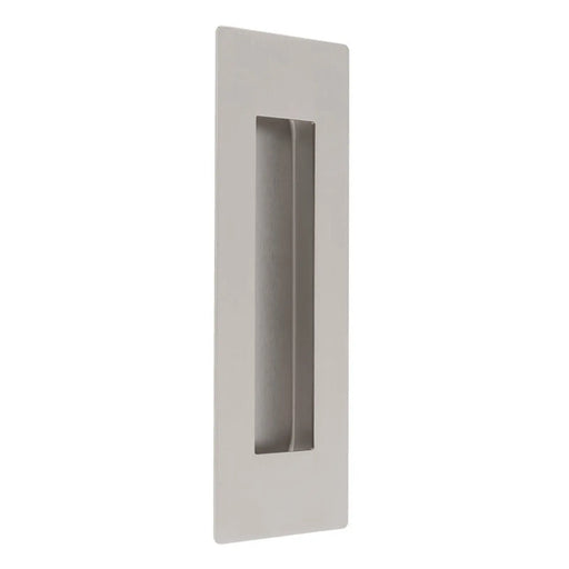180 X 60Mm - Flush Pull - Rectangular - Satin Stainless Steel