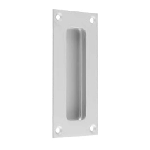 Flush Pull 100 X 50Mm - Satin Anodised Aluminium