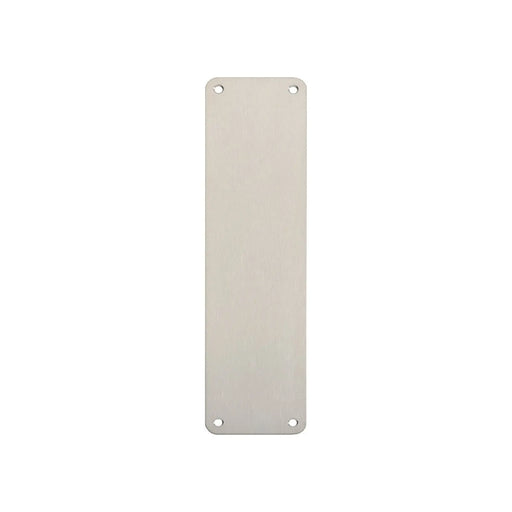 300 X 75Mm - Finger Plate - Plain - Satin Stainless Steel