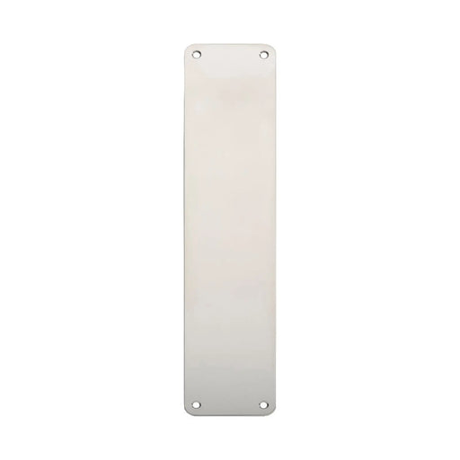 350 X 75Mm - Finger Plate - Plain - Bright Stainless Steel
