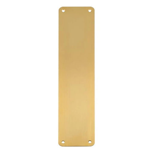 350 X 75Mm - Finger Plate - Plain - Satin PVD