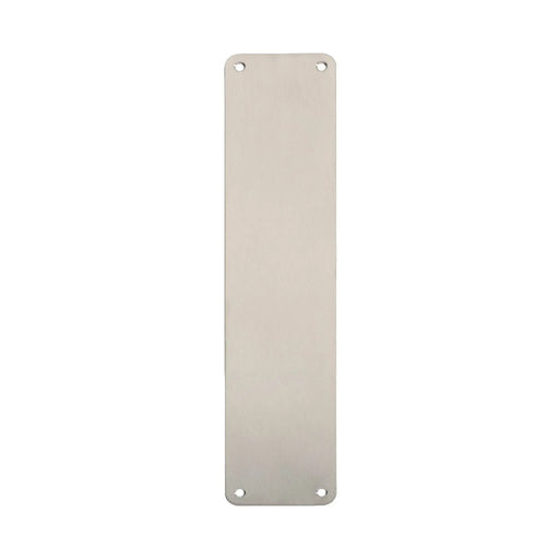 350 X 75Mm - Finger Plate - Plain - Satin Stainless Steel